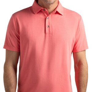 HyperNatural Coral Premium Bio-performance Classic Fit Pinehurst Polo